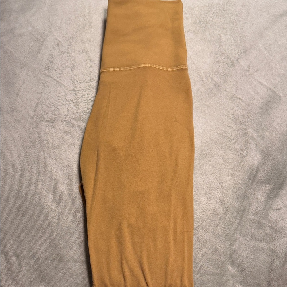 High-Waisted Tan Leggings